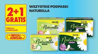 Podpaski Naturella Classic promocja w Biedronka