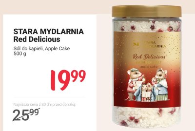 Sól do kąpieli Red Delicious Apple Cake promocja w Rossmann