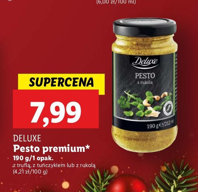 Pesto z rukolą Deluxe promocja