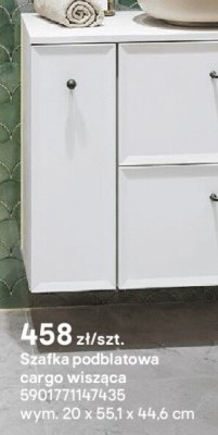 Szafka podblokowa cargo wisząca promocja w Castorama
