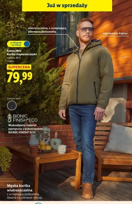 Kurtka z kapturem męska promocja w Lidl