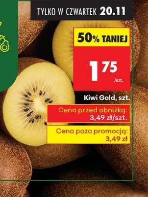 Kiwi Gold promocja w Biedronka