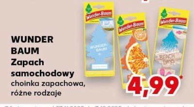 Zapach samochodowy różne rodzaje promocja w Kaufland