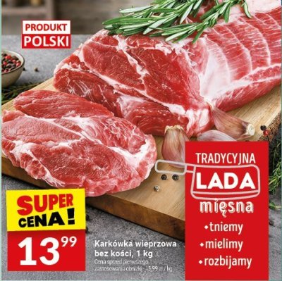 Mięso Karkówka wieprzowa bez kości promocja w Twój Market