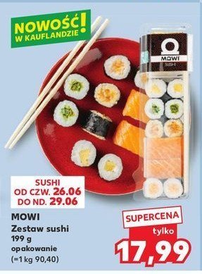 Sushi Mowi promocja w Kaufland