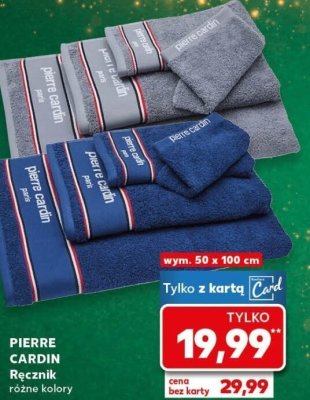 Ręcznik różne kolory wym. 50 x 100 cm promocja w Kaufland