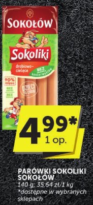 Parówki Sokoliki Sokołów promocja w ABC