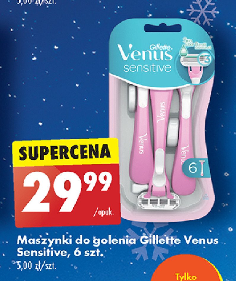 Maszynki do golenia Gillette venus sensitive promocja