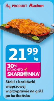 Karkówka w marynacie bałkańskiej Auchan promocja