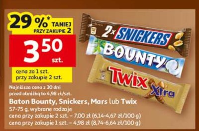 Baton Mars  promocja w Auchan