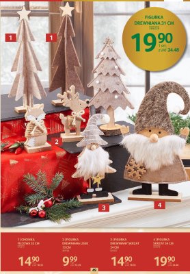 Figurka drewniany Skrzat 24 cm promocja w Selgros