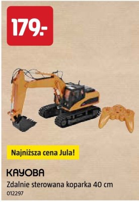 Zdalnie sterowana koparka 40 cm KAYOBA promocja w Jula