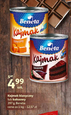 Masa kajmakowa klasyczna promocja