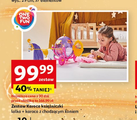 Karoca księżniczki One two fun promocja w Auchan