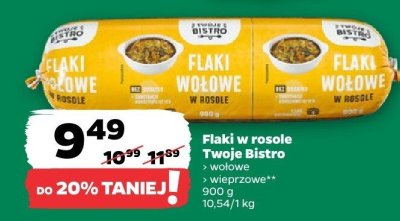 Flaki w rosole Twoje Bistro promocja w Netto