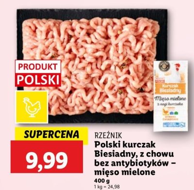 Mięso mielone z kurczaka Rzeźnik codzienna dostawa promocja