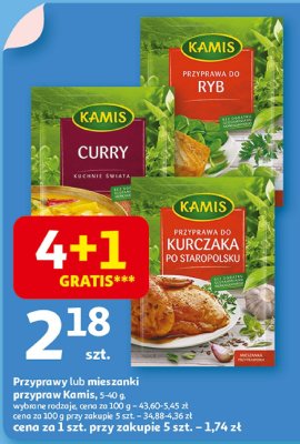 Przyprawa do kurczaka po staropolsku Kamis promocja w Auchan