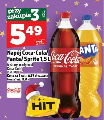 Napój Fanta 1,5 l promocja w TOPAZ