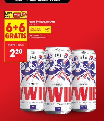 Piwo Żywiec, 500 ml promocja w Biedronka