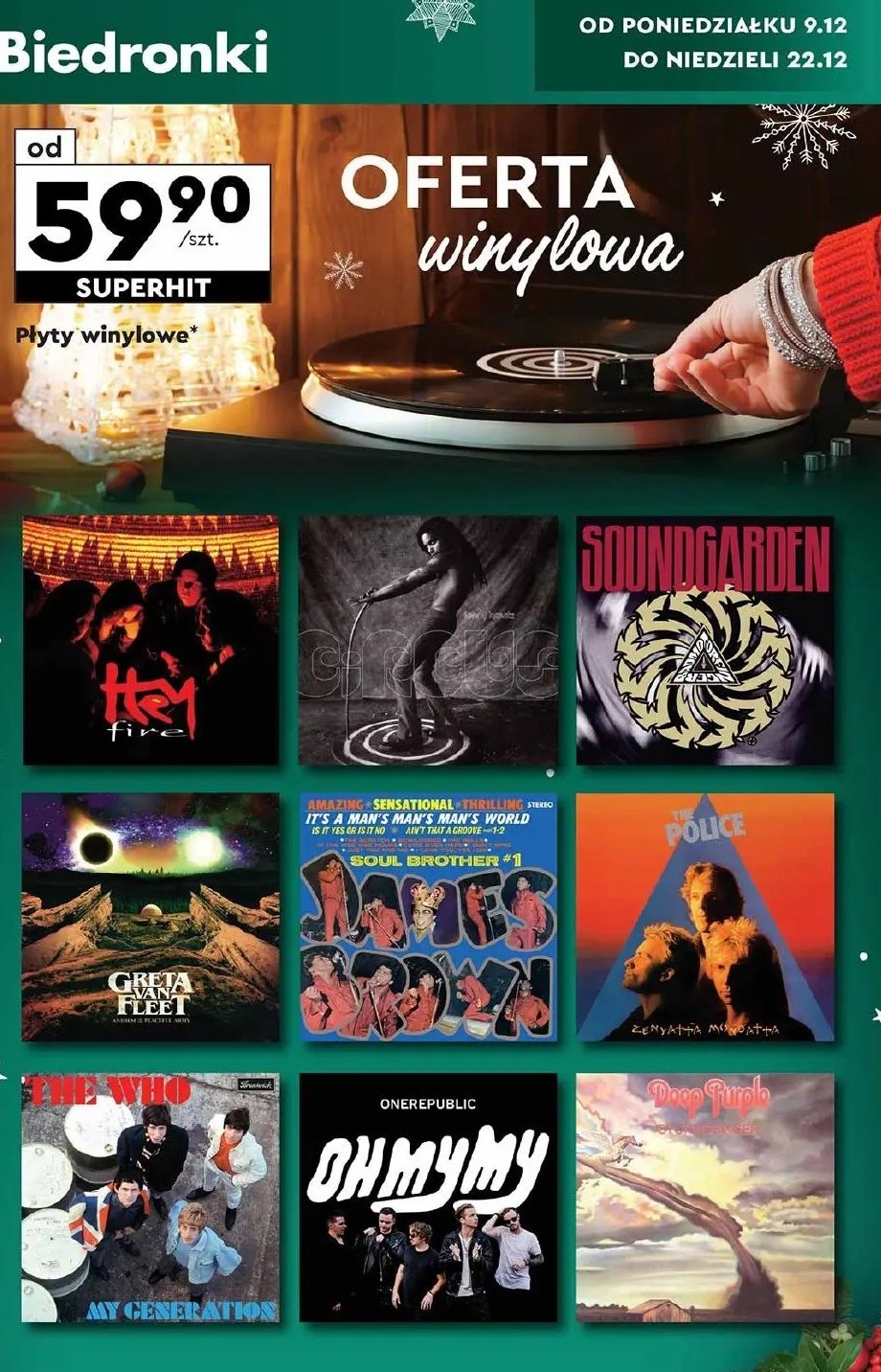 Soundgarden - badmotorfinger promocja w Biedronka