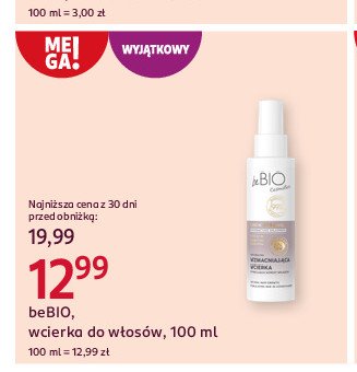 Wcierka do skóry głowy wzmacniająca BEBIO EWA CHODAKOWASKA promocja w Rossmann