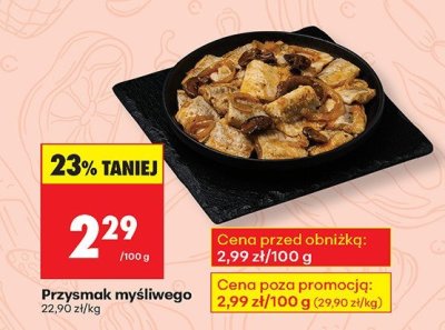 Przysmak myśliwego promocja w Biedronka