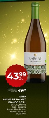 Wino Anima de Raimat Bianco 0,75 l promocja w Duży Ben