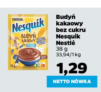 Budy艅 czekoladowy Nesquik budy艅 promocja