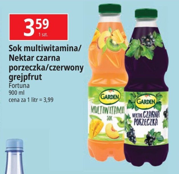 Sok multiwitamina Garden promocja