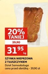Szynka wieprzowa z tłuszczykiem promocja