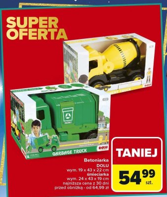 Zabawka Betoniarka DOLU promocja w Carrefour