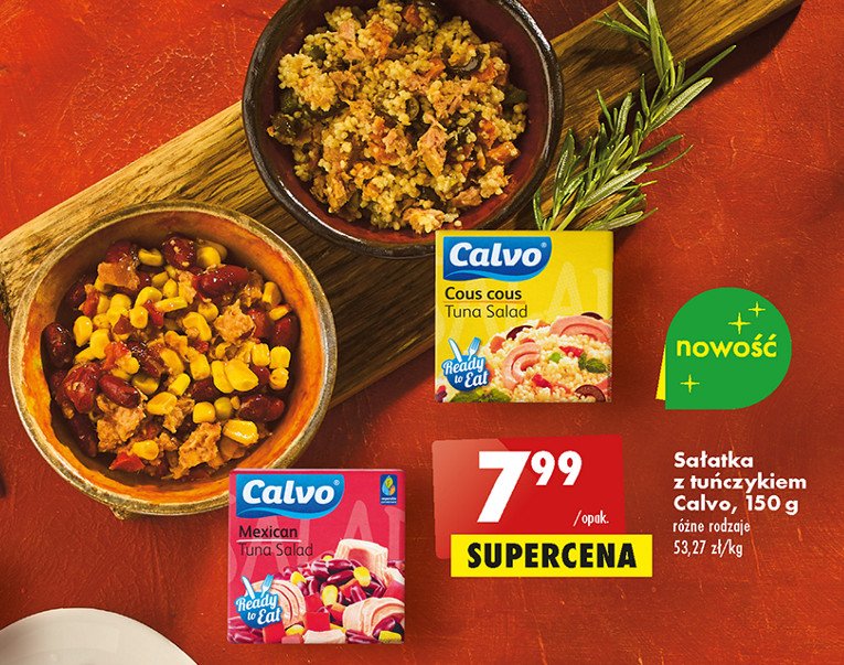 Sa艂atka meksyka艅ska z tu艅czykiem Calvo promocja