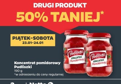 Koncentrat pomidorowy  promocja w Netto