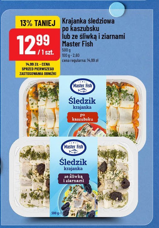 Śledzik po kaszubsku Master fish promocja