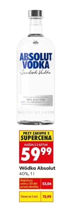 Wódka promocja w Biedronka