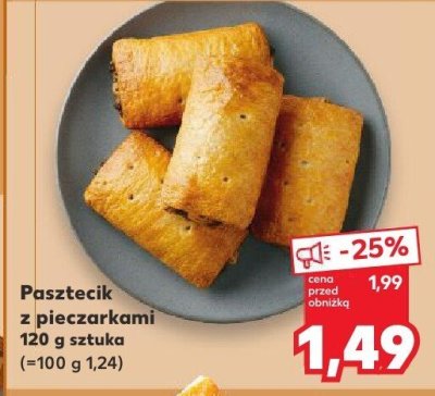 Pasztecik z pieczarkami  promocja w Kaufland