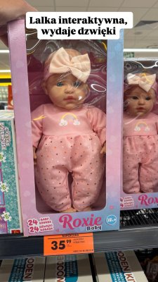 Lalka interaktywna 24 dźwięki promocja w Biedronka