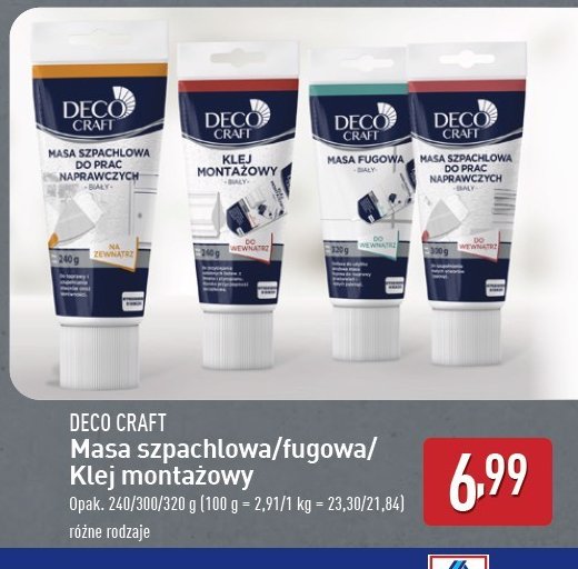 Klej montażowy Deco craft promocja