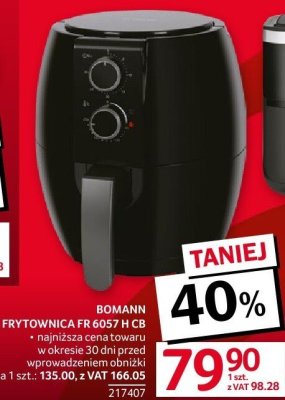 Frytownica FR 6057 H CB promocja w Selgros
