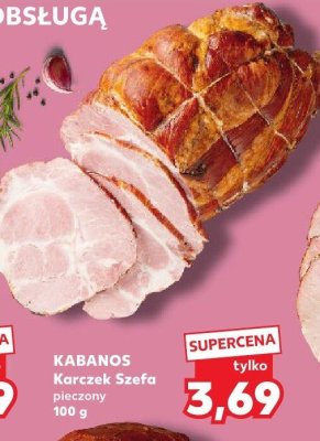 Karczek Szefa pieczony 100 g promocja w Kaufland