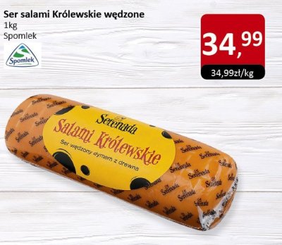 Ser salami Królewskie wędzone 1kg promocja w Market Point
