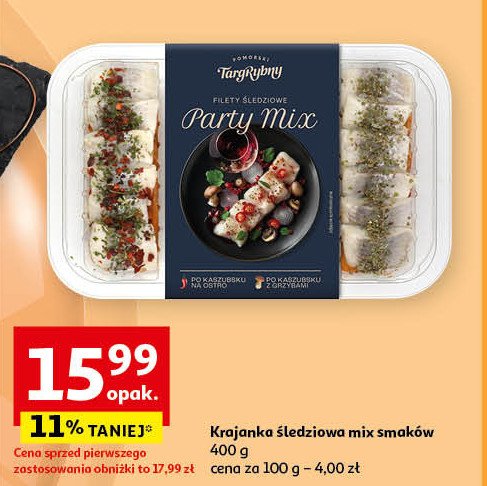 Krajanka śledziowa Pomorski targ rybny promocja