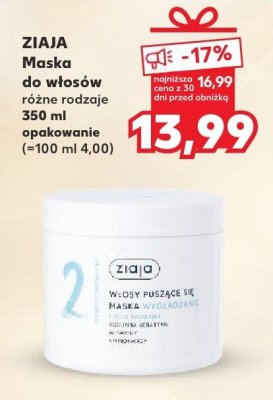 Maska do włosów różne rodzaje promocja w Kaufland