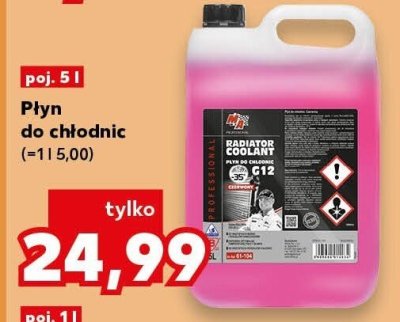 Płyn do chłodnic poj. 5 l Kaufland promocja w Kaufland