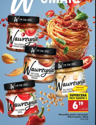 Pasta z suszonymi pomidorami i 偶urawin膮 Wawrzyniec promocja