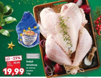 Indyk mrożony promocja w Kaufland