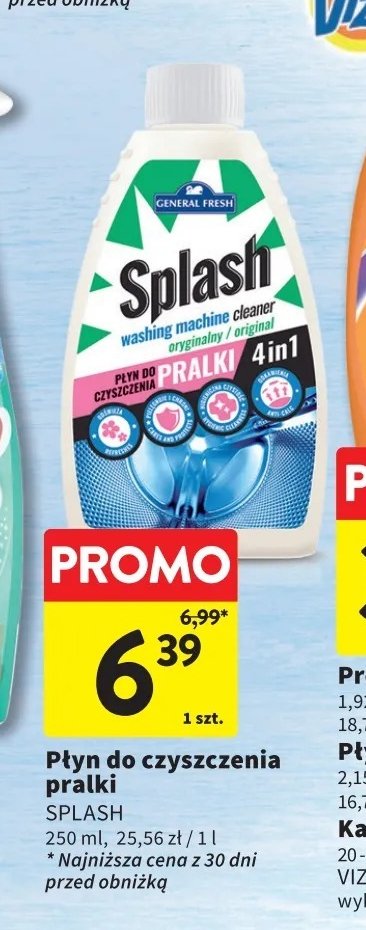 Płyn do czyszczenia pralki General fresh splash promocja