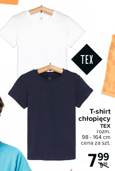 T-shirt chłopiecy rozm. 98-164 cm Tex promocja