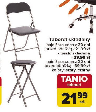 Krzesło składane promocja