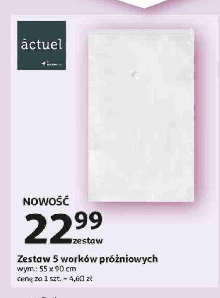 Worki próżniowe 55 x 90 cm Actuel promocja